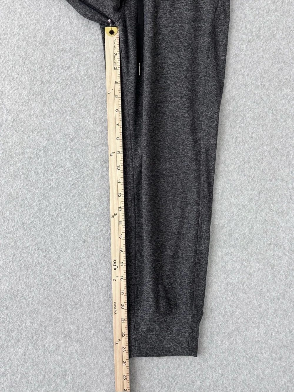 Lululemon Jogger Pants Size 4 Gray W6BYMS Ready to Rulu High Rise Cropped
